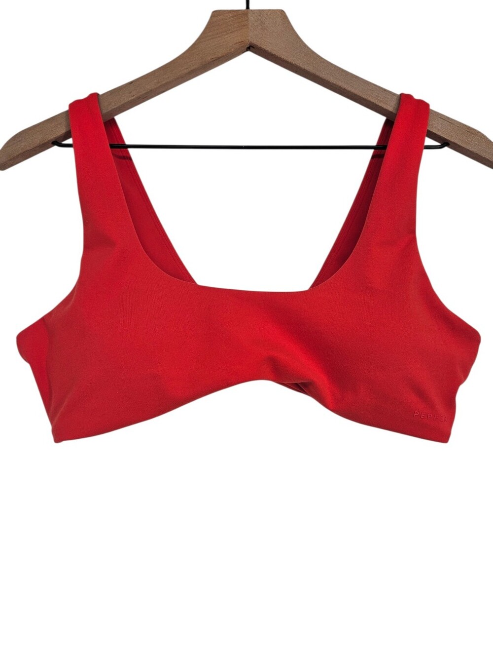 Pepper Red Lightly Padded Wave Wire Free Bra Size L